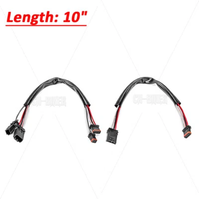 10" Plug N Play Wiring Extension For Harley Touring Sportster Softail Dyna 2024 - Image 1 of 4