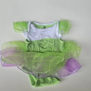 Tinkerbell Costume Disney Baby Store Peter Pan Fairy Silver Wings 6-12 months - Picture 1 of 7