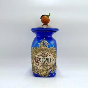 Antique "Biromia" Italian Murano Glass Pharmacy Apothecary Jar - Picture 1 of 8