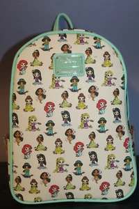 Disney Princess Chibi Loungefly Mini Rucksack Neu Mit Etikett - Bild 1 von 3