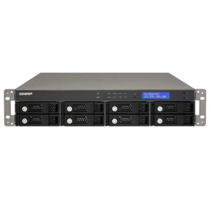 QNAP Nas Ts-859u-rp+ Dual Core 1.8GHz 1GB RAM 8x Bay - Picture 1 of 5