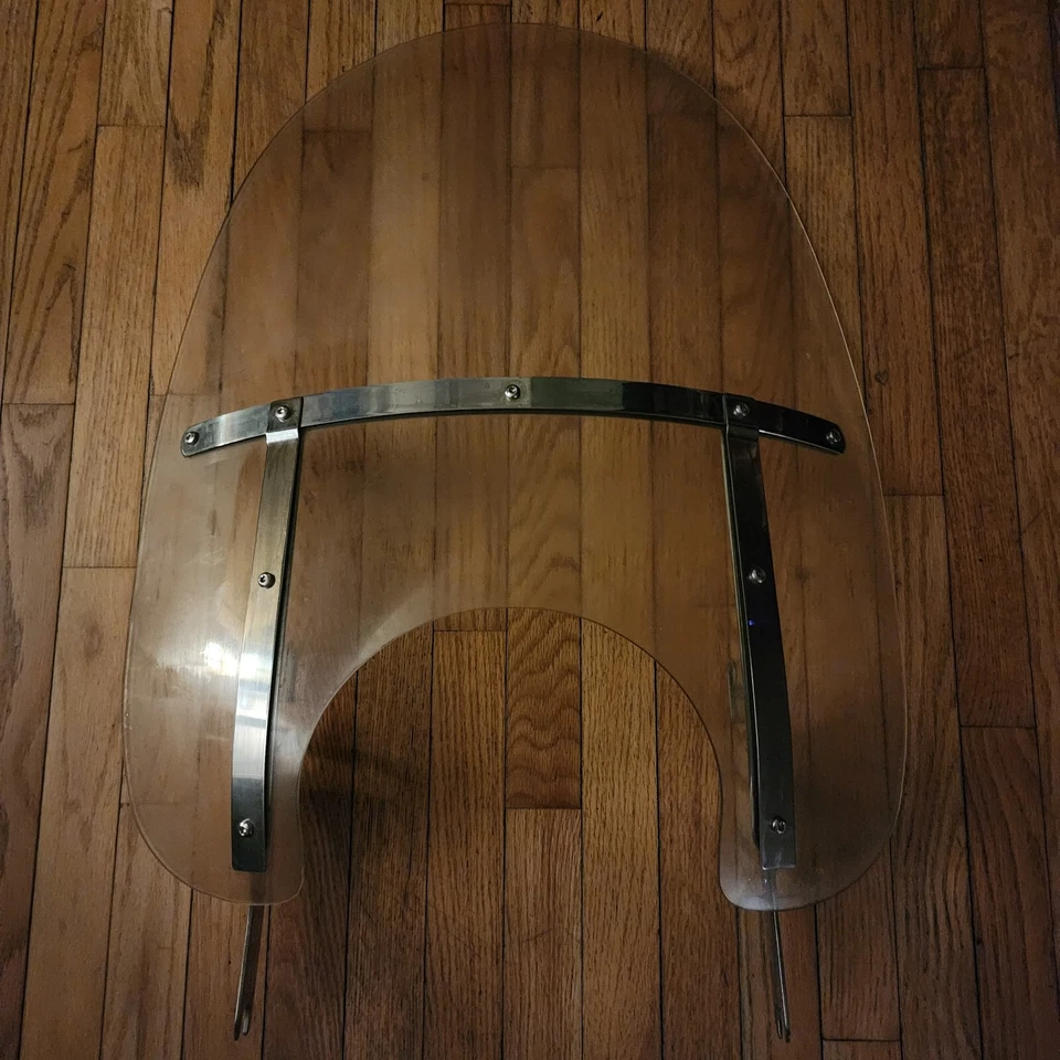 Parabrisas motocicleta Harley Davidson AS 6 M125-C LEXAN MFR 112 hoja DOT 94 Foto 1 de 4