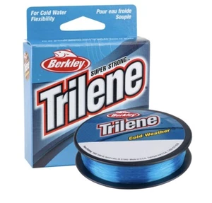 Berkley Trilene Cold Weather Ice Fishing Line 10 LB Electric Blue 110YD - Picture 1 of 1
