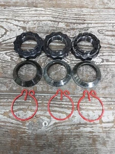 2022 22 22-25 Can-Am Can Am Ryker 900 Ace Front Rear Wheel Nut Retainer Clip Set - Picture 1 of 10