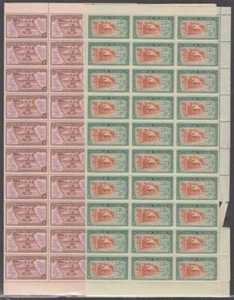 TOKELAU 1948 ½d. & 1d. COMPLETE SHEETS (x24) MINT MNH (ID:241/R63896) - Picture 1 of 1