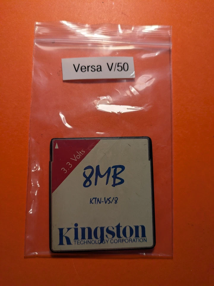NEC/Kingston 8MB/16MB MEMORY CARDS FLASH MEMORY Versa AT&T NCR PC Card 8/16 MB - Image 1 of 1