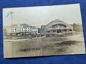 1907 Kennebunkport, ME Postcard - Hotel & Pavilion - Imagen 1 de 2