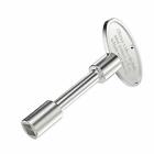 Universal Gas Valve Key for Gas Fire Pits and Fireplaces Chrome Replacement 3
