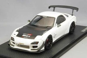 Encendido 1/18 IG #IG2047 Mazda FEED RX-7 (FD3S) Blanco con capó de carbono - Imagen 1 de 3