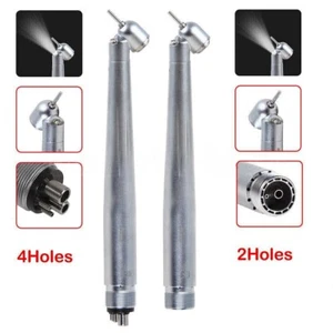 Dental NSK Style LED 45° Fiber Optic E-Generator High Speed Handpiece 2/4 Hole - Picture 1 of 16