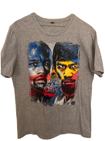 Mayweather Vs. Pacquiao T-Shirt Size L May 2, 2015 MGM Grand Las Vegas Cover