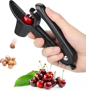 Cherry Pitter,Heavy-Duty Olive&Cherry Pitters Tool with Space-Saving Lock Design - Picture 1 of 7