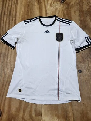 CAMISETA DE FUTBOL ALEMANIA 2010 SELECCIÓN NACIONAL CAMISETA DE FUTBOL LOCAL HOMBRE L ADIDAS @J3 Foto 1 de 4