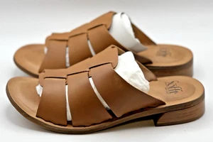 Sofft Almeda Luggage Women's Leather Sandal Brown 8M USA 39 EU New In Box - Picture 1 of 16
