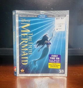 Disney The Little Mermaid SLIPCOVER ONLY. No Movie. Rare, Very Hard To Find - Foto 1 di 2