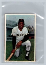 1971 Dell MLB Stamps Today's Team Willie Mays HOF Vintage Giants Card Poor
