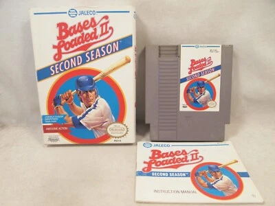 Bases Loaded II 2 Second Season (Nintendo | NES) Complete in Box CIB - Image 1 of 4