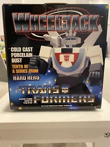 Wheeljack Cold Cast Porcelain Bust Hard Hero Never Opened or Displayed 95/2500 - Picture 1 of 7