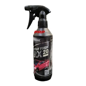RX 20 SPRAY FINISH RIWAX L. 0,5 GLANZ WASSERBASIS MIT SPRÜHGERÄT - Bild 1 von 3
