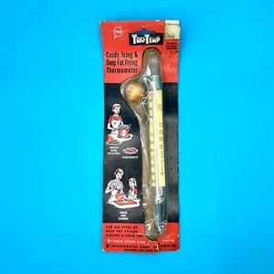 NIP VINTAGE TRU-TEMP CANDY ICING DEEP FAT FRYING THERMOMETER Model 241 - Picture 1 of 6