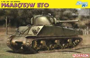 1/35 US Army M4A3(75)W Sherman ETO (aggiornamento 2024) ~ Dragon 6698 - Foto 1 di 5