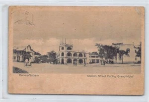 Tanganyika - DAR ES SALAAM - Station Street facing Grand Hotel - Publ. unknown - Picture 1 of 2