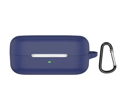 Funda de silicona a prueba de golpes para auriculares con mosquetón para SONY WF-C510 Foto 1 de 4