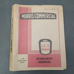 Manuale d'officina Workshop Manual in inglese Morris-Commercial LC5 Range - Foto 1 di 4