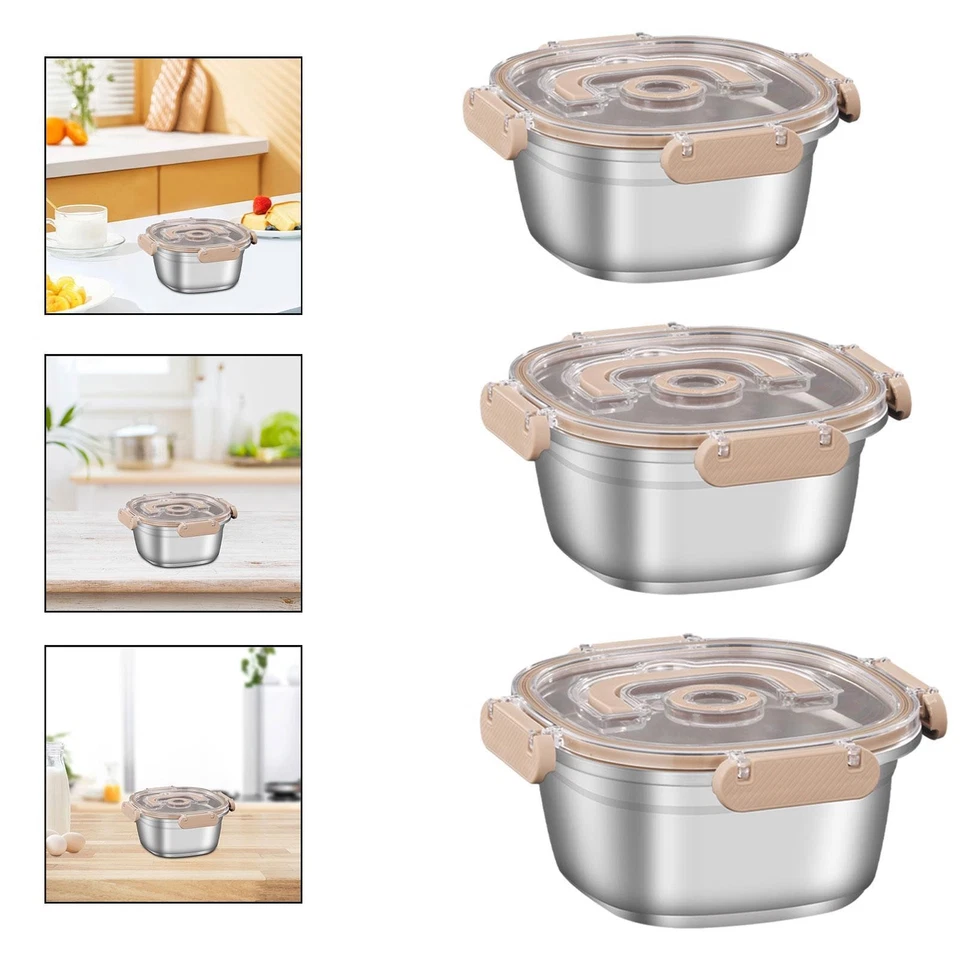 Contenitore per alimenti in acciaio inossidabile Contenitore per bento per il - Immagine 1 di 1