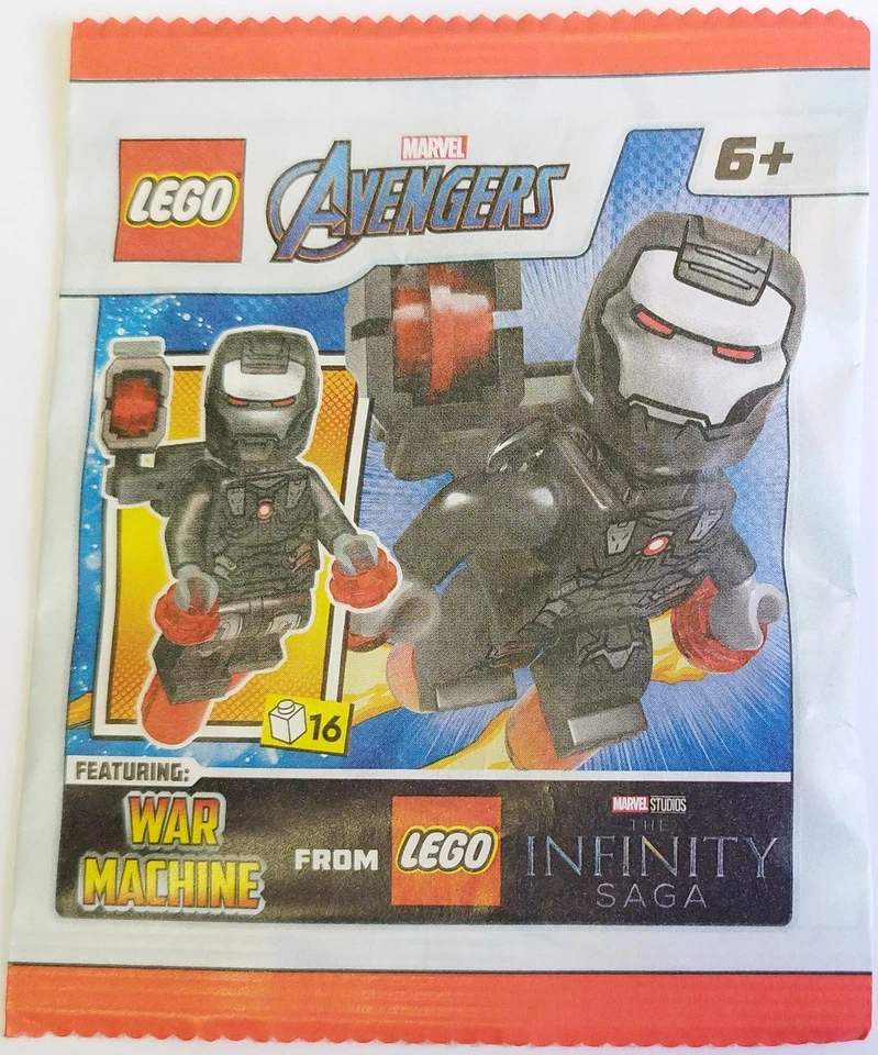 Lego Marvel Avengers Minifigure War Machine Infinity Saga 242401 - Image 1 of 1