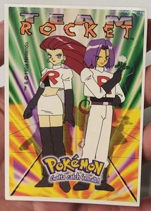 Vtg 1999 Pokemon Sticker Team Rocket A&A Global Vending Machine Pocket Monsters - Bild 1 von 11