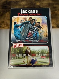 Complete Jackass Bad Grandpa 7 Movie Collection DVD Box Set Series Ships Free S - Bild 1 von 3