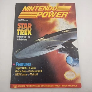 Nintendo Power Magazine Vol #29 Oct 1991 - Star Trek - Castlevania II - Metroid - Imagen 1 de 17