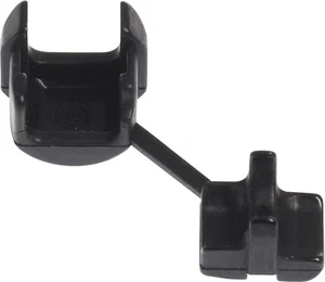 10-Pack Black Round Strain Relief Bushing, 0.500 Inch Diameter, 58240, Cable - Picture 1 of 1