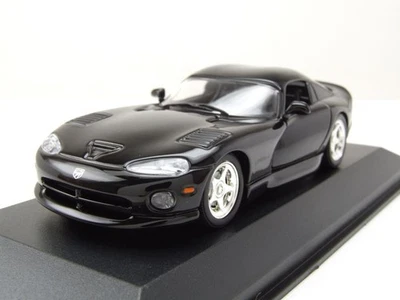 Dodge Viper Coupe 1993 Nera Modellino 1:43 Maxichamps - Immagine 1 di 4