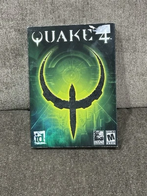 RARE Brand New Quake 4 (PC, 2005) w Slipcase 4-Discs 2005 First Person Shooter - Image 1 of 4
