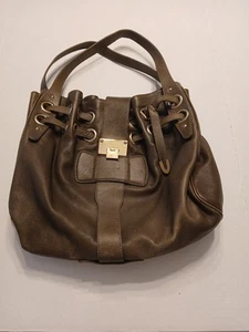 Brown Leather Jimmy Choo " Ramona"Handbag. Read description and see pics. - Picture 1 of 13