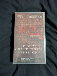 Seven Special Collector’s Edition VHS Rare Vintage Tape Brad Pitt Morgan Freeman - Picture 1 of 1
