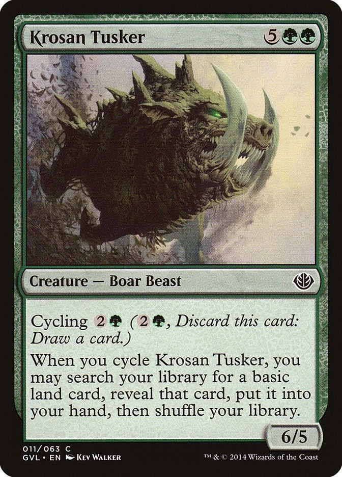 Krosan Tusker 11 LP Normal Duel Decks: Anthology MTG EN - Image 1 of 1