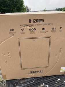 Klipsch R-120SWi 230W 12" Wireless Subwoofer w/Digital Amplifier Make Offer New - Picture 1 of 2