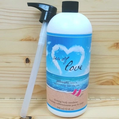 Champú, gel de baño y ducha Philosophy Sea Of Love 32 oz sellado + bomba Foto 1 de 4
