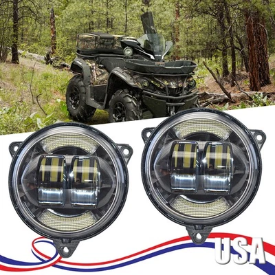 Kit de pares de faros LED con haz bajo DRL para Can Am Outlander 500 XMR STD XT Foto 1 de 4