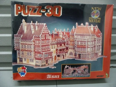 Puzz3D Puzzle Wrebbit Jigsaw Puzzle NEW Factory Sealed 959 Pieces  - Alsace - Image 1 of 4