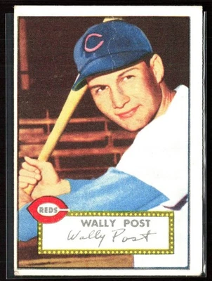Wally Post 1952 Topps B #151 Cincinnati Reds - Image 1 of 3