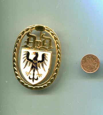 Großes  AvD  Ehrenzeichen  Automobilclub  emallie in gold - Bild 1 von 2