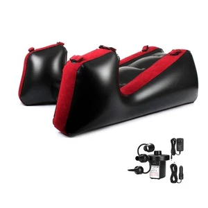 Inflatable Sofa Bed, Inflatable Sofa with Household Air Pump, Portable Lounge... - Picture 1 of 7