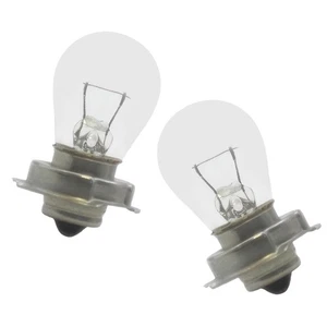 2pcs P26S Motorcycle Headlight Indicator Light Halogen Bulbs - Picture 1 of 4