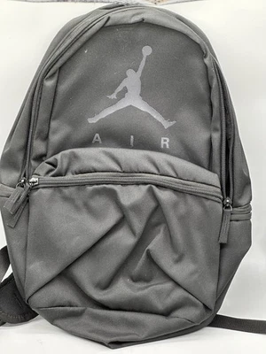 NEW ONE NIKE AIR JORDAN BACK PACK WITH LAPTOP STORAGE INSIDE BLACK LARGE MENS - Image 1 of 4