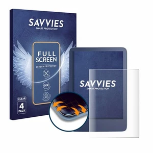 4x Full-Screen Schutz Folie für Amazon Kindle Reader 2022 / 2024 3D Display - Bild 1 von 7