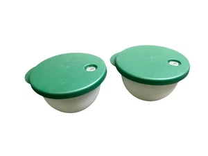 Set Of 2 Tupperware 4081A-5  6 oz Container w/ 41884-4 Vented Lid - Picture 1 of 4